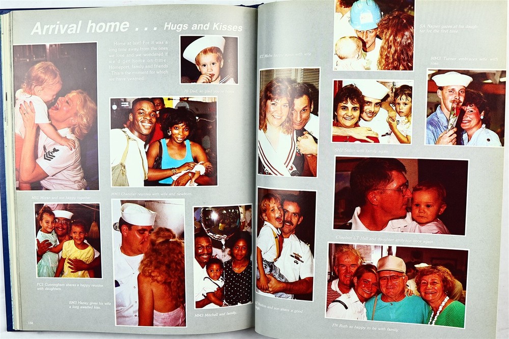 USS Sierra (AD-18) 1990 Mediterranean Deployment Cruise Book