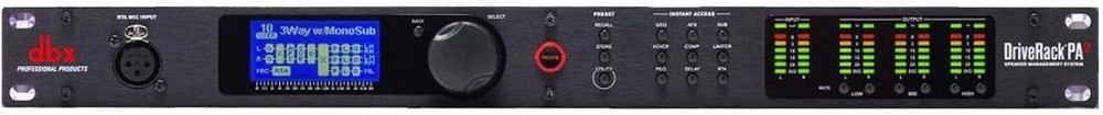 dbx DriveRack PA2 Complete Loudspeaker Management System Open Box!!!