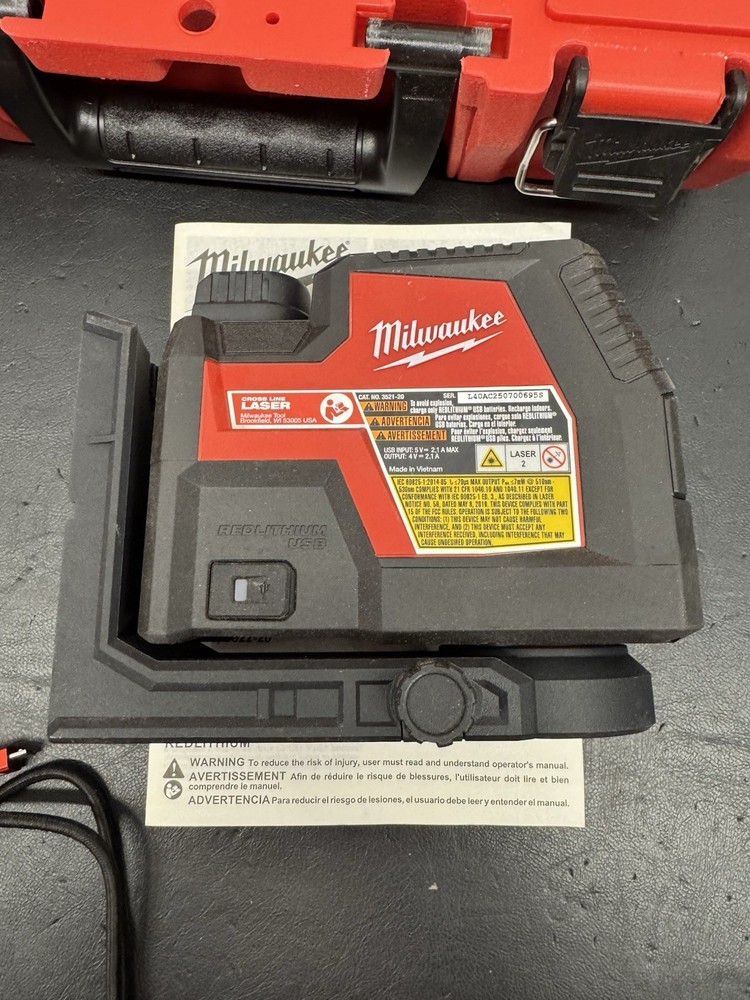 Milwaukee 3521-20 Cross Line Laser