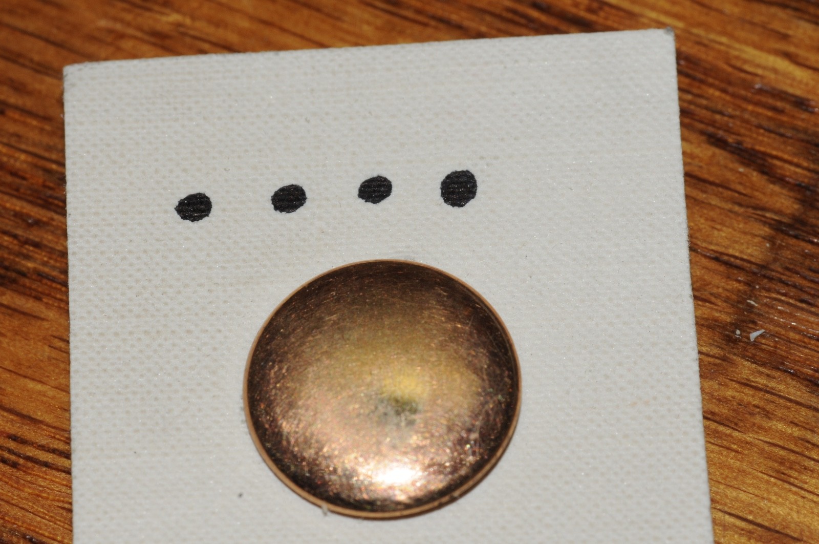 UNION LEAGUE Fraternal Organization Lapel Pin Gold Filled 1903 NOS Old