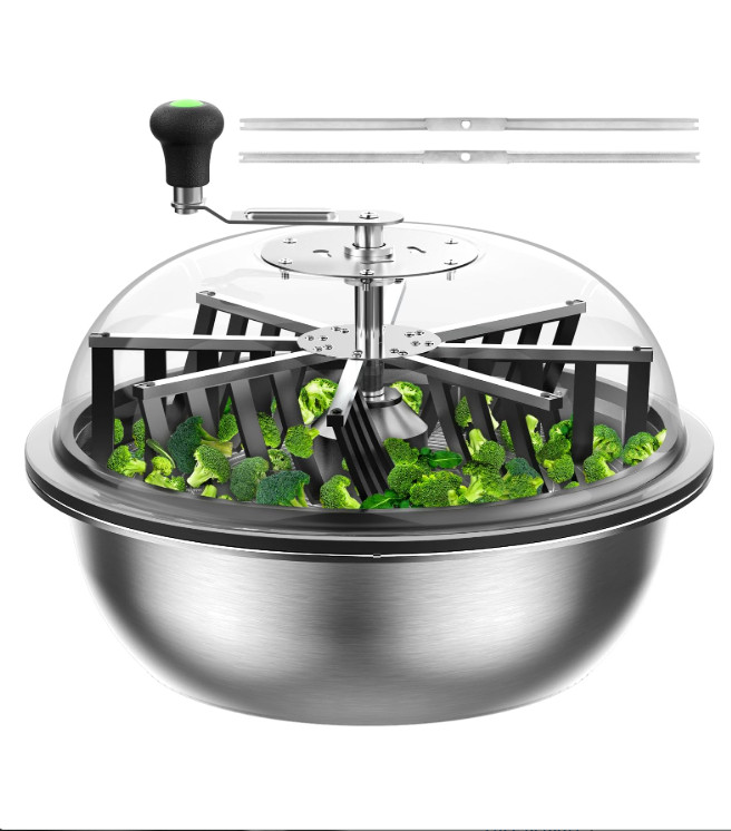 Leaf Bowl Trimmer 19'' Manual Bud Trimmer with Stainless Steel Blades Drying Bag