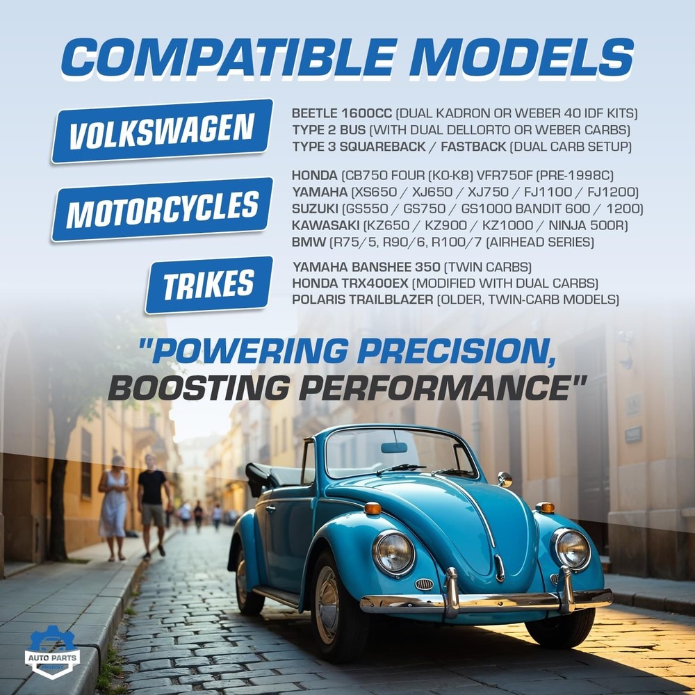 Carburetor Synchronizer Tool | Universal Pro-Sync | Carb Sync Tool for Motorc...