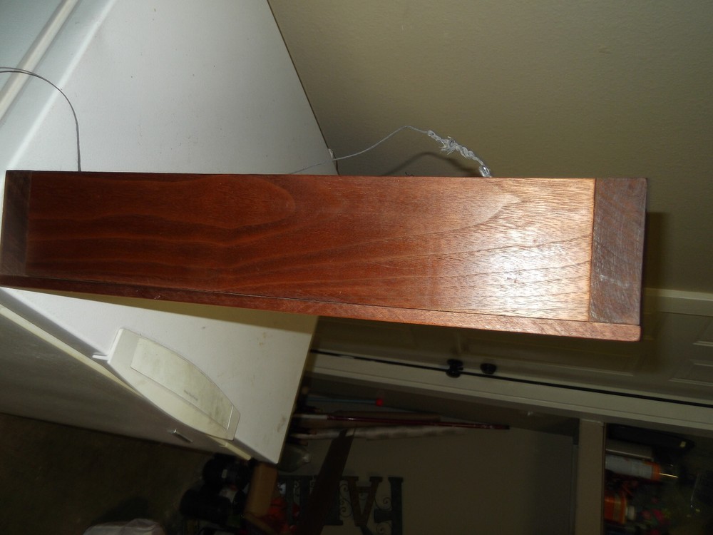 Handmade Solid Black Walnut Display/Shadow Box. 26"x18.5" Plexi Front.