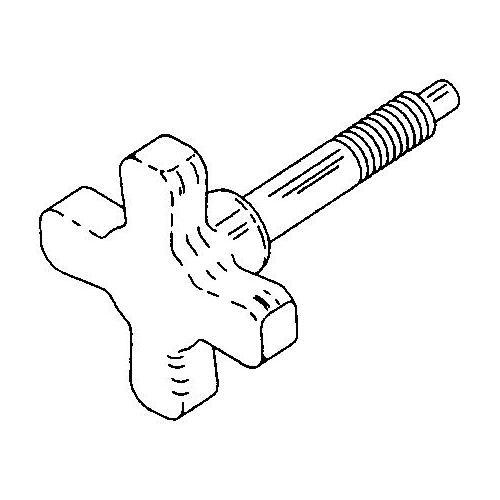 BOWL LOCK HANDLE 1/2-13 THDS