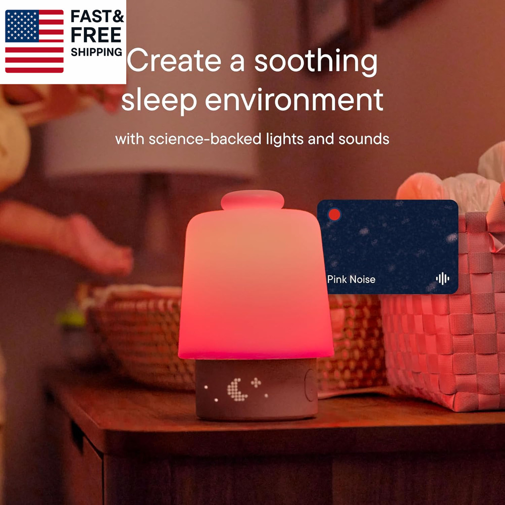 Sound Machine, Night Light (Putty) | Sleep Support | Registry Essential, Routine