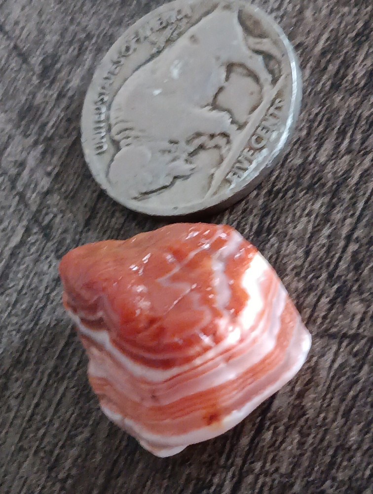 Lake Superior Agate, Candy Cane Colors
