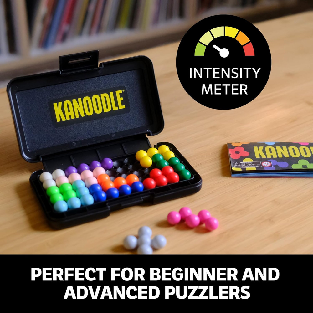 Kanoodle 3D Brain Teaser Puzzle Game, Featuring 200 Challenges, Easter Basket St