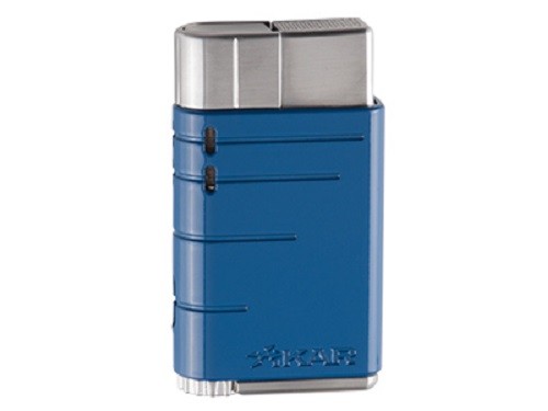 XIKAR Linea Single Jet Cigar Lighter - Blue - 503BL - New