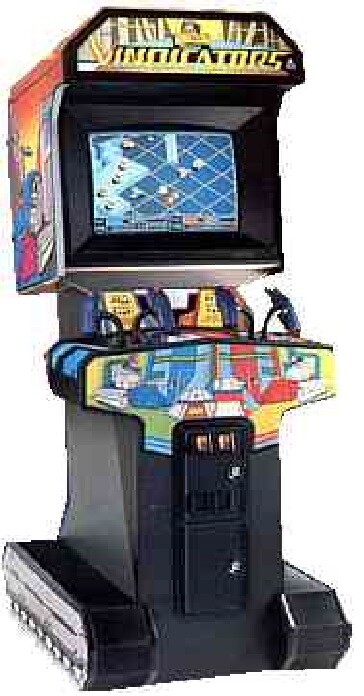 VINDICATORS ARCADE MACHINE by ATARI 1988 (Excellent Condition) *RARE*