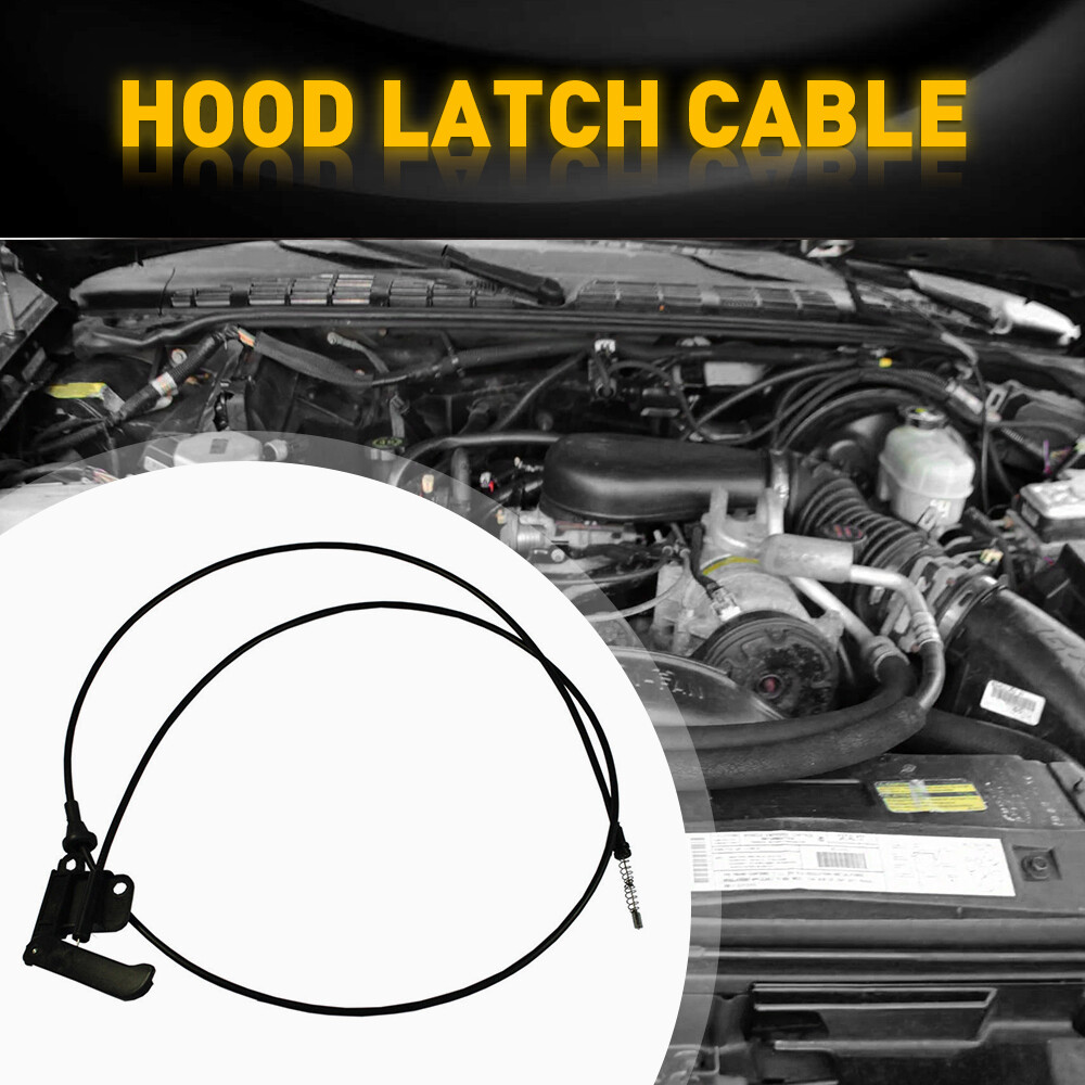 Hood Latch Release Pull Handle Cable Lever For 1995-2001 Chevy Blazer S10 Truck