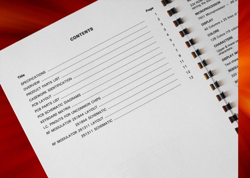 COMMODORE PLUS 4 Plus/4 Computer Owners Service Manual w/ Schematics