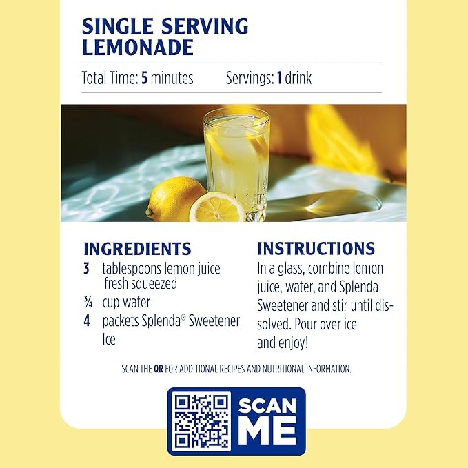 Zero Calorie Sweetener Packets