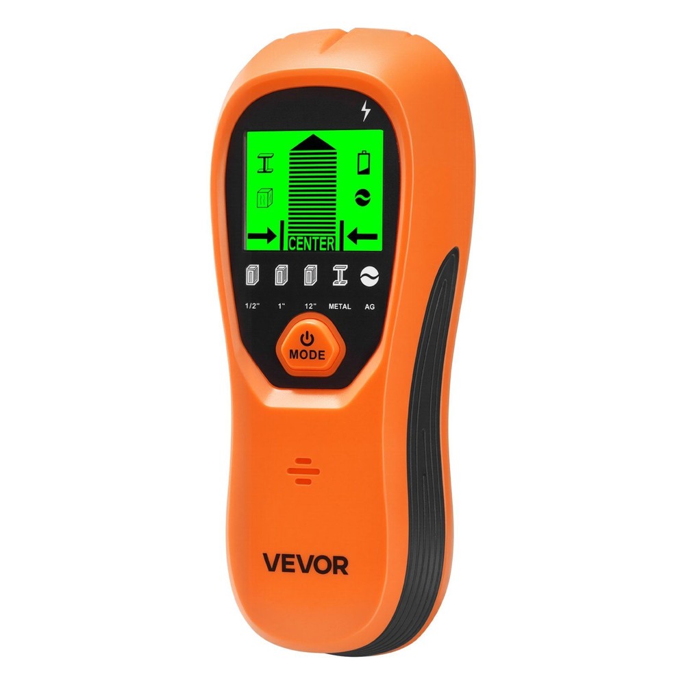 Smart 5-in-1 Wall Scanner with Automatic Calibration, Orange Case