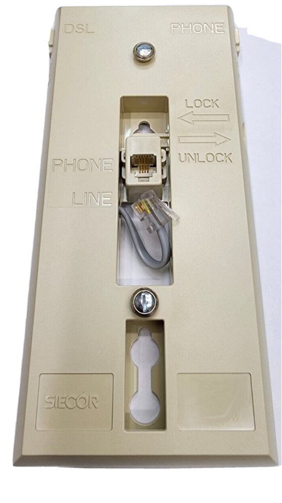 (2-PACK) SIECOR SPS-TWO-SG2 TOOL-LESS WALL MOUNT DSL DISTRIBUTED FILTER *S2