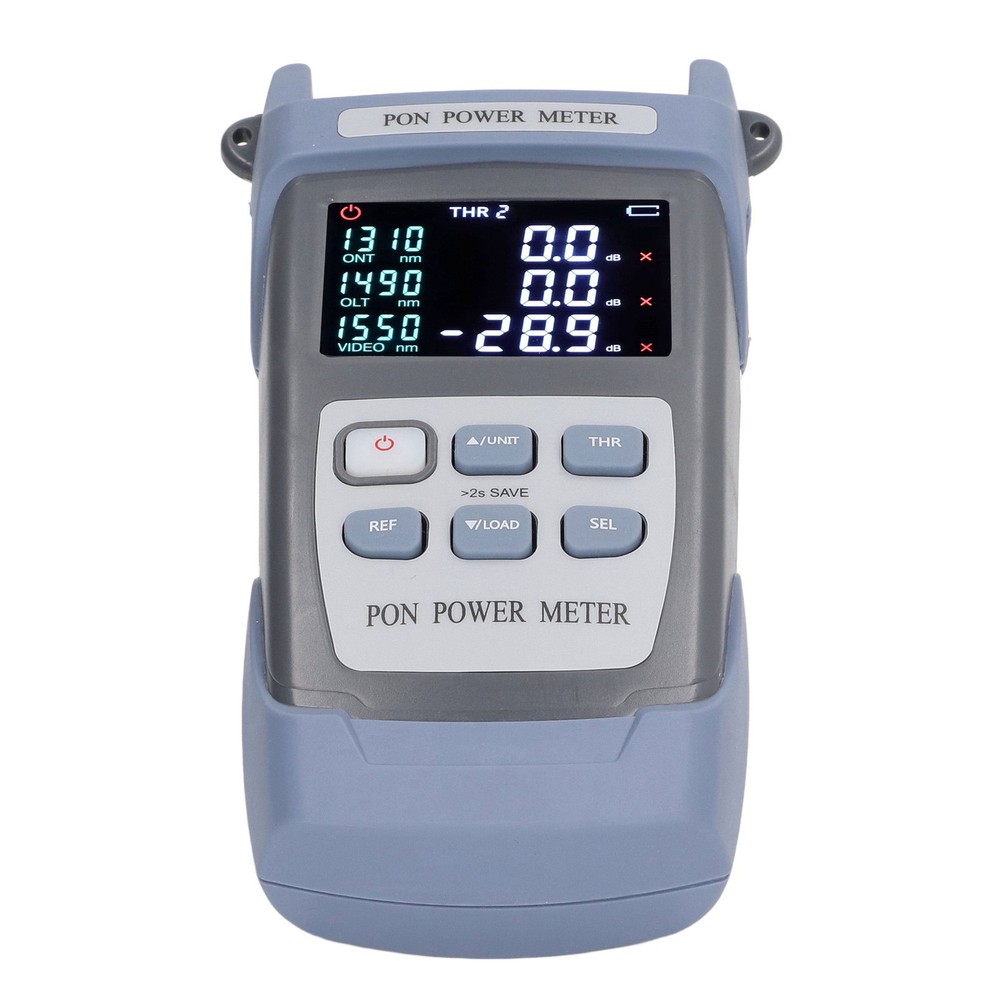 Optical Fiber Power Meter Digital Optic Cable PON Tester Testing Tool Set♪