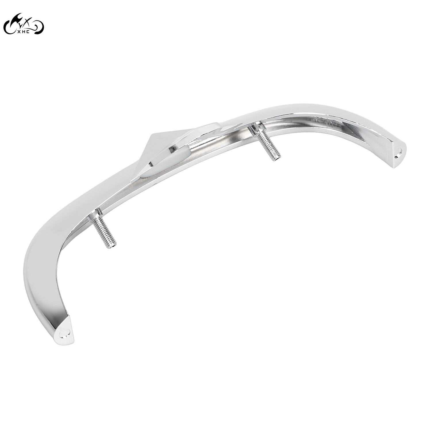 Chrome Front & Rear Fender Tip Mudguard Trim For Harley Heritage Springer FLSTS