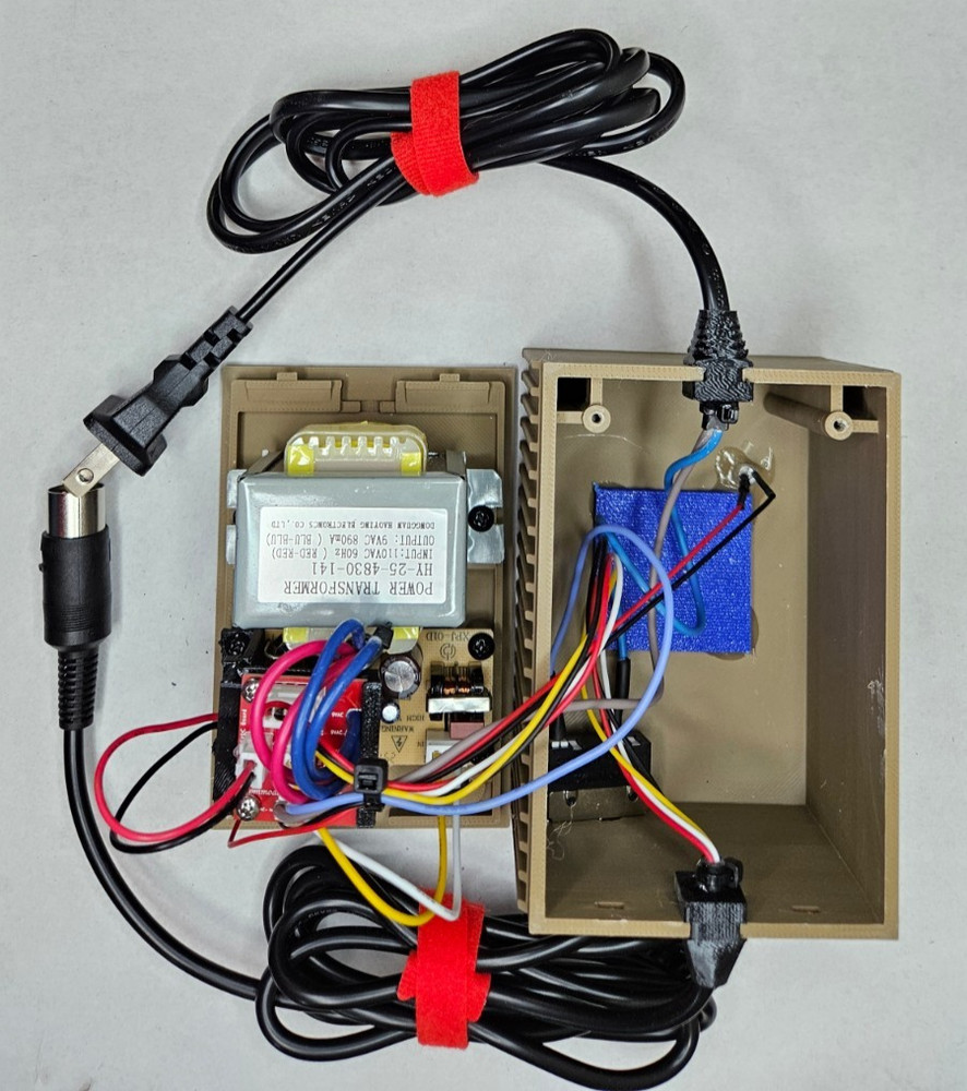 Commodore 64 Replacement Power Supply – Reliable, USA, Galaxy Forest Green
