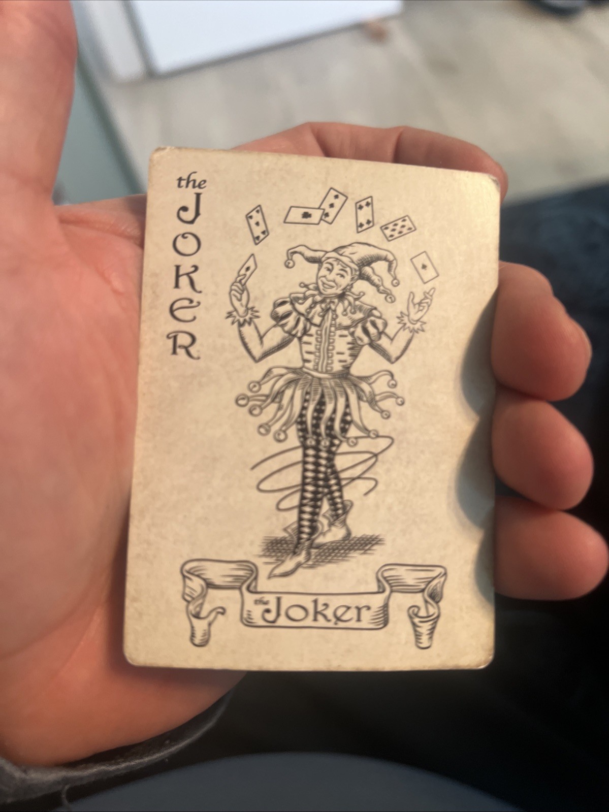 DC Comics The Joker Calling Card 2017 Cryptozoic Limited Edition 862/2000 W/BOX