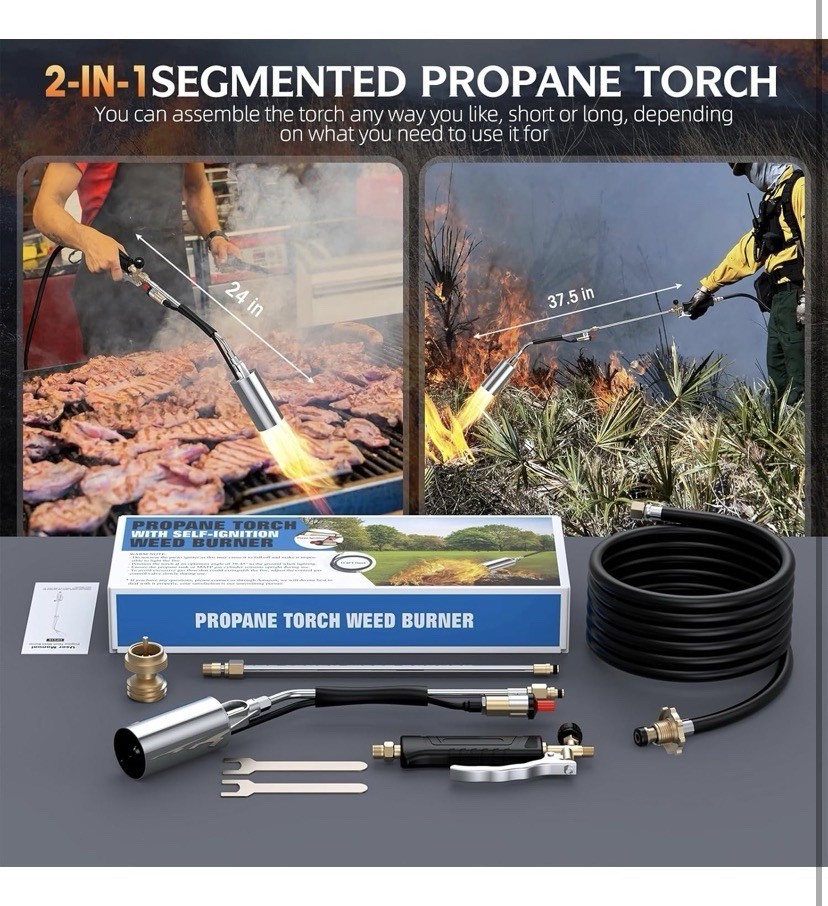 Propane Torch Weed Burner