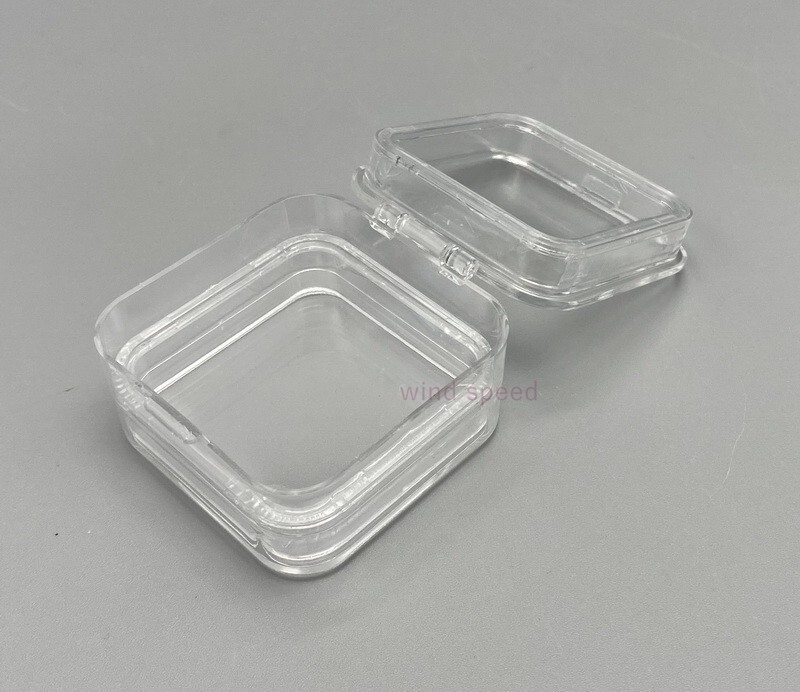 90PCS Denture False Teeth Membrane Case Container Jewelry Hinged Display Box
