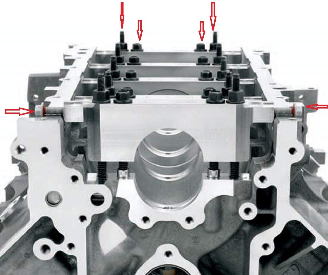 LS Crankshaft Bearings & Main Cap Bolts & Rod Bolts 12560273 12560272 12556127