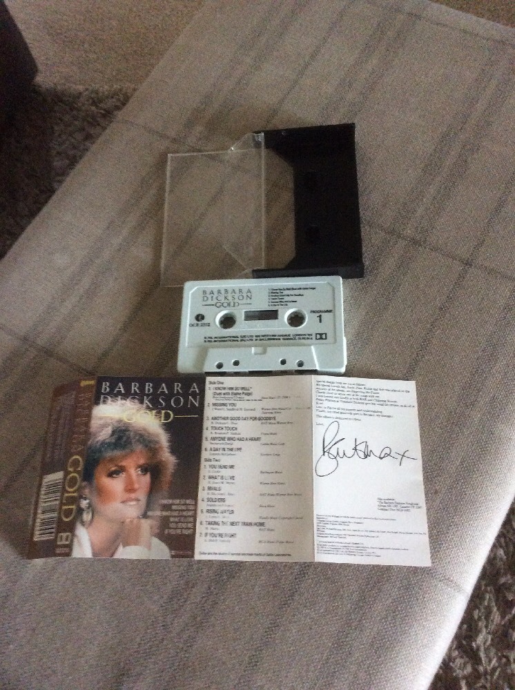 MUSIC CASSETTE BARBARA DICKSON - GOLD