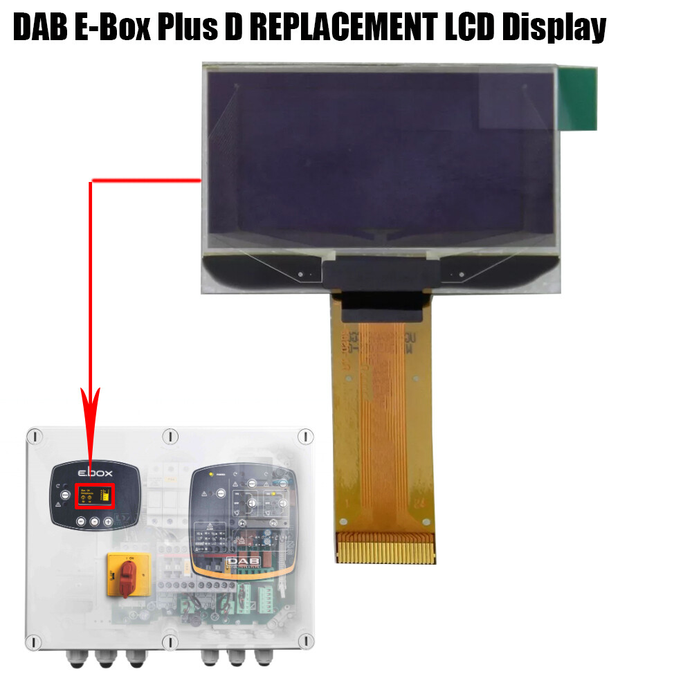 New REPLACEMENT LCD Display Screen For DAB E-Box Plus D