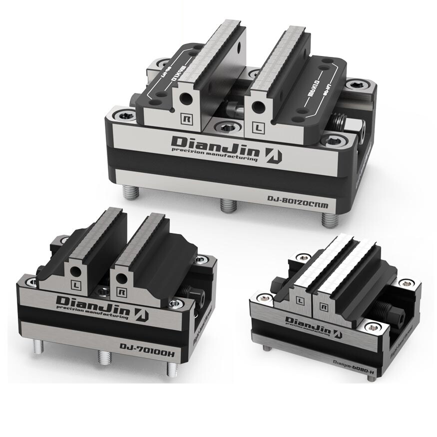 4/5 axis Fixture Self-centering Vise Zero-point Quick-change 4 axis DJ 6080h