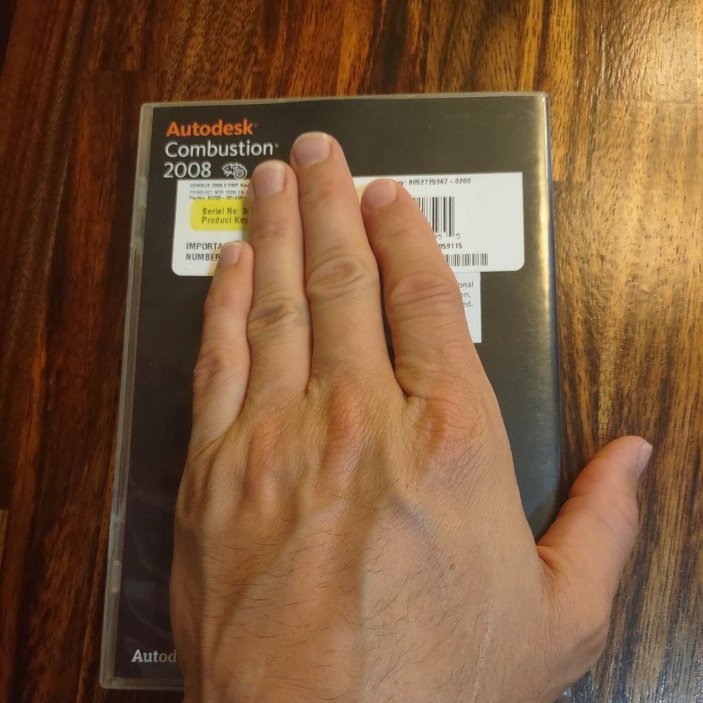 Autodesk Combustion 2008 Student Version 1 CD