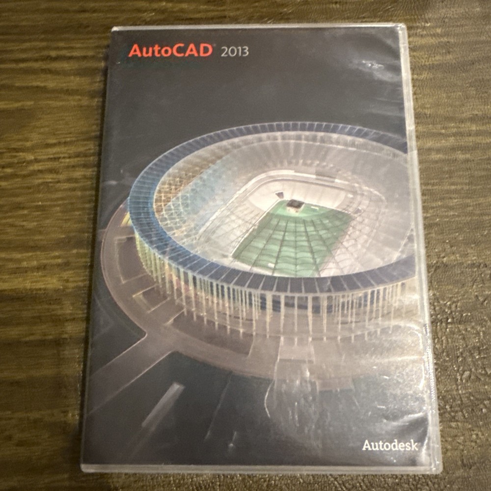 AutoCAD Autodesk 2013 Two DVD SEALED W/Serial Codes