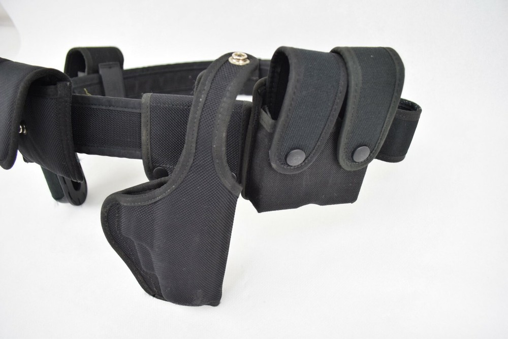 Duty Pro Black Hook and Loop Adjustable Universal Duty Belt