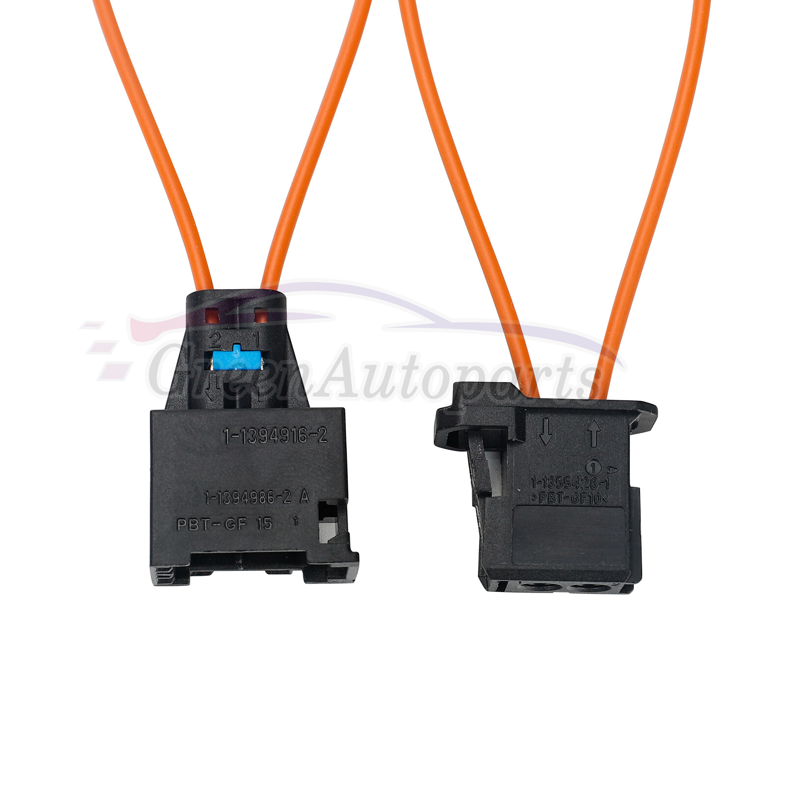 2X For BMW MERCEDES MOST Diagnostic Kit Fiber Optic Loop Bypass Male Female Plug