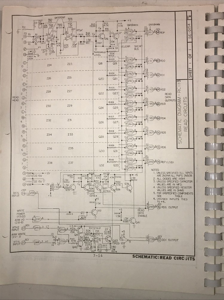 Sanders Data Systems 3720 Tape Transport Maintenance Manual