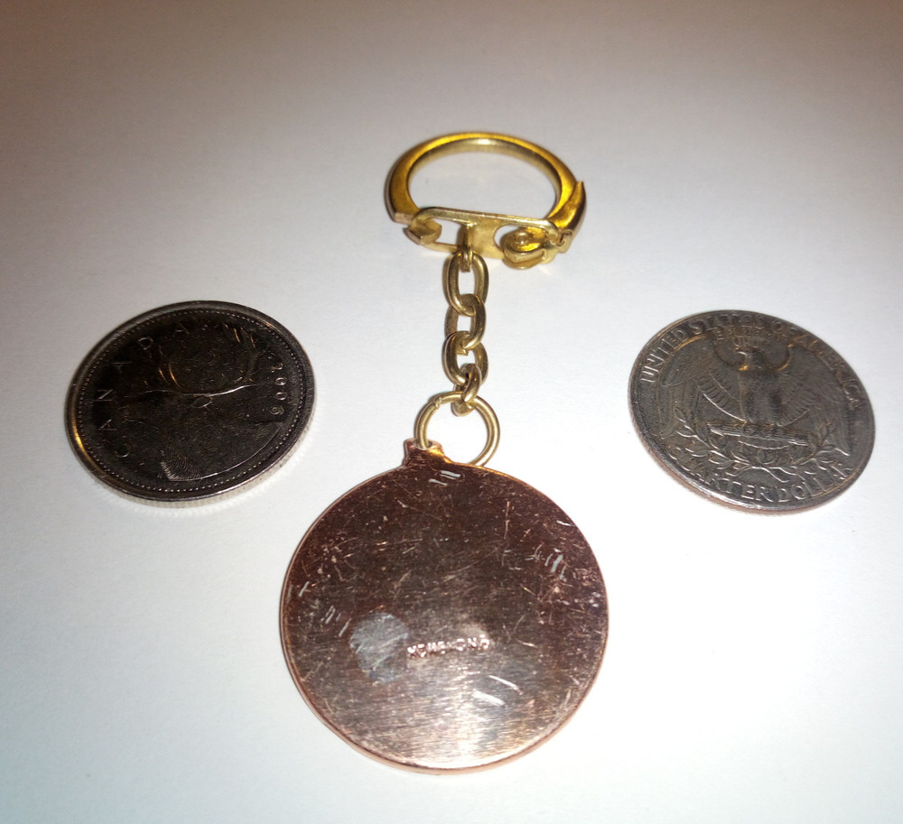 1980s David Bowie Keyring Keychain