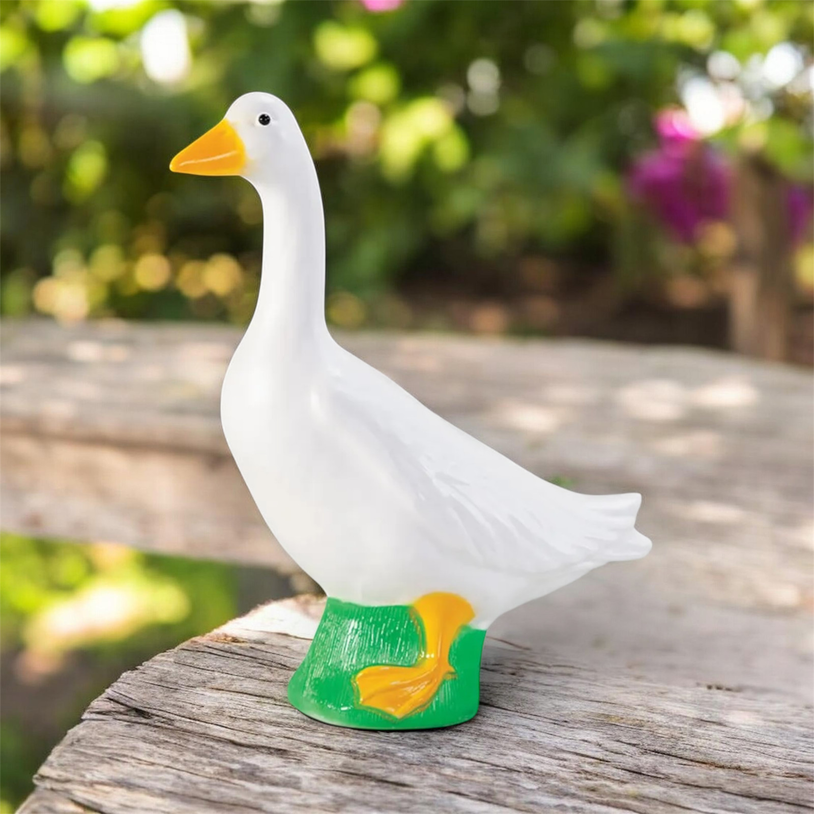 Large White Goose 23" Garden Statue Indoor Outdoor Porch Yard Decor New