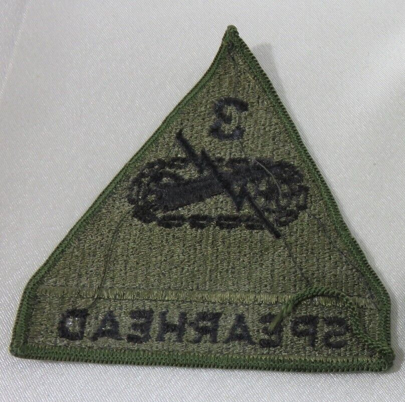 United States Army 3rd Armored Single Patch - SPEARHEAD