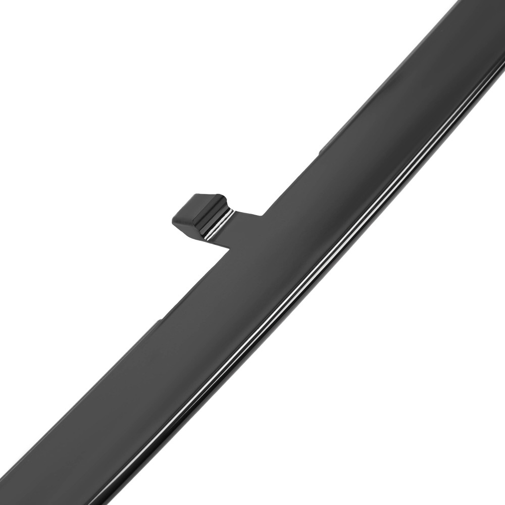 HECASA For 2013-2016 Cadillac SRX 3PCS Black Front Bumper Upper Lower Grille