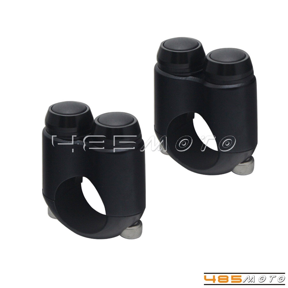 Universal Handlebar Switch Control Self Latch Button Switch For 1" Handle Bar