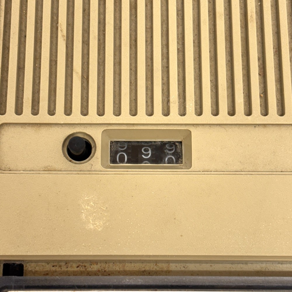 1980s Atari 410 Cassette Program Recorder & Shamus Atari Cassette Game- Untested