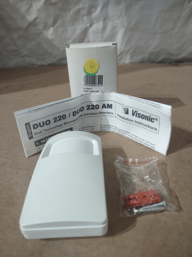 Visonic DUO 220E A M Sensor Detector Free Shipping