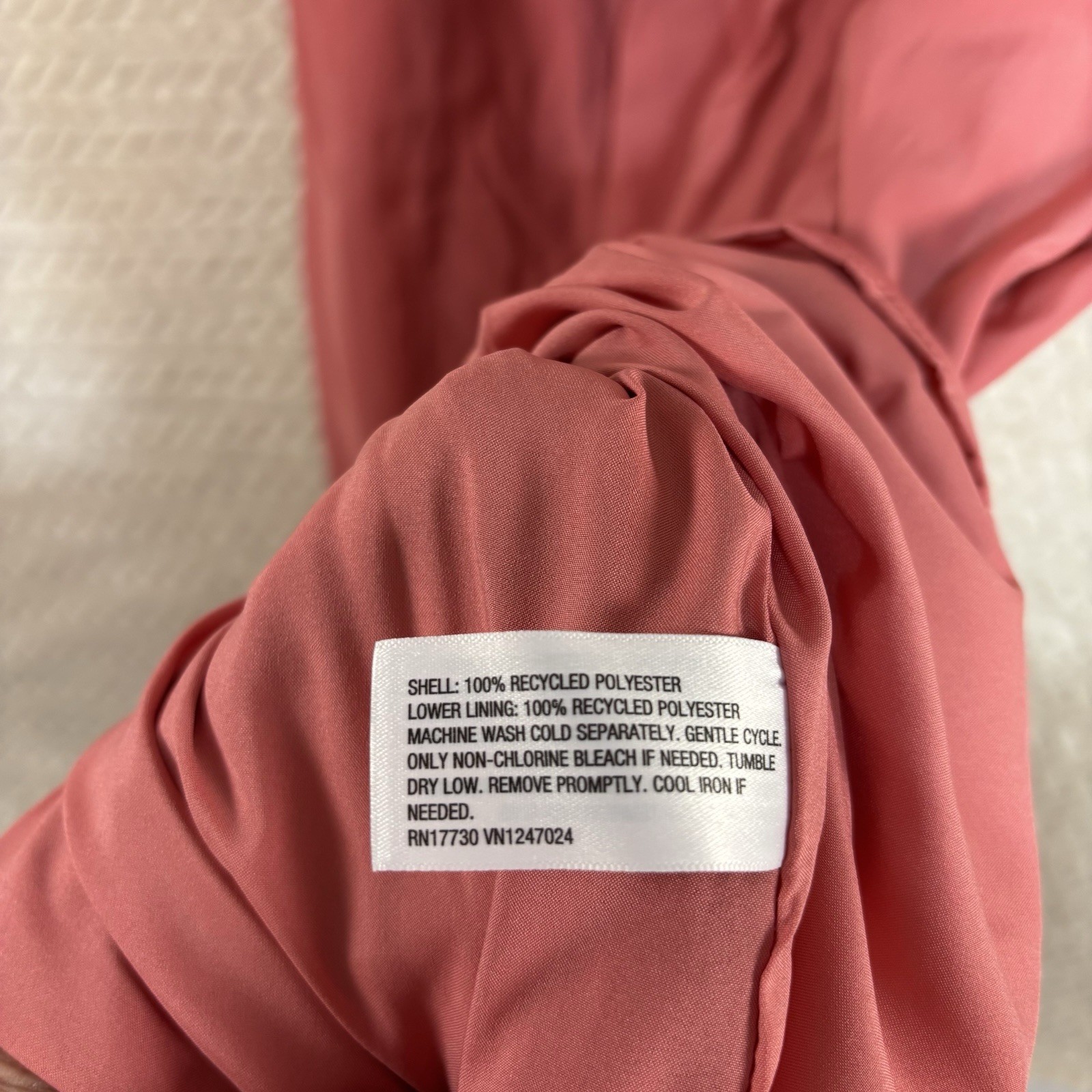 Universal Thread Dress Womens L Pink Tie Front Flutter Short Sleeve Mini