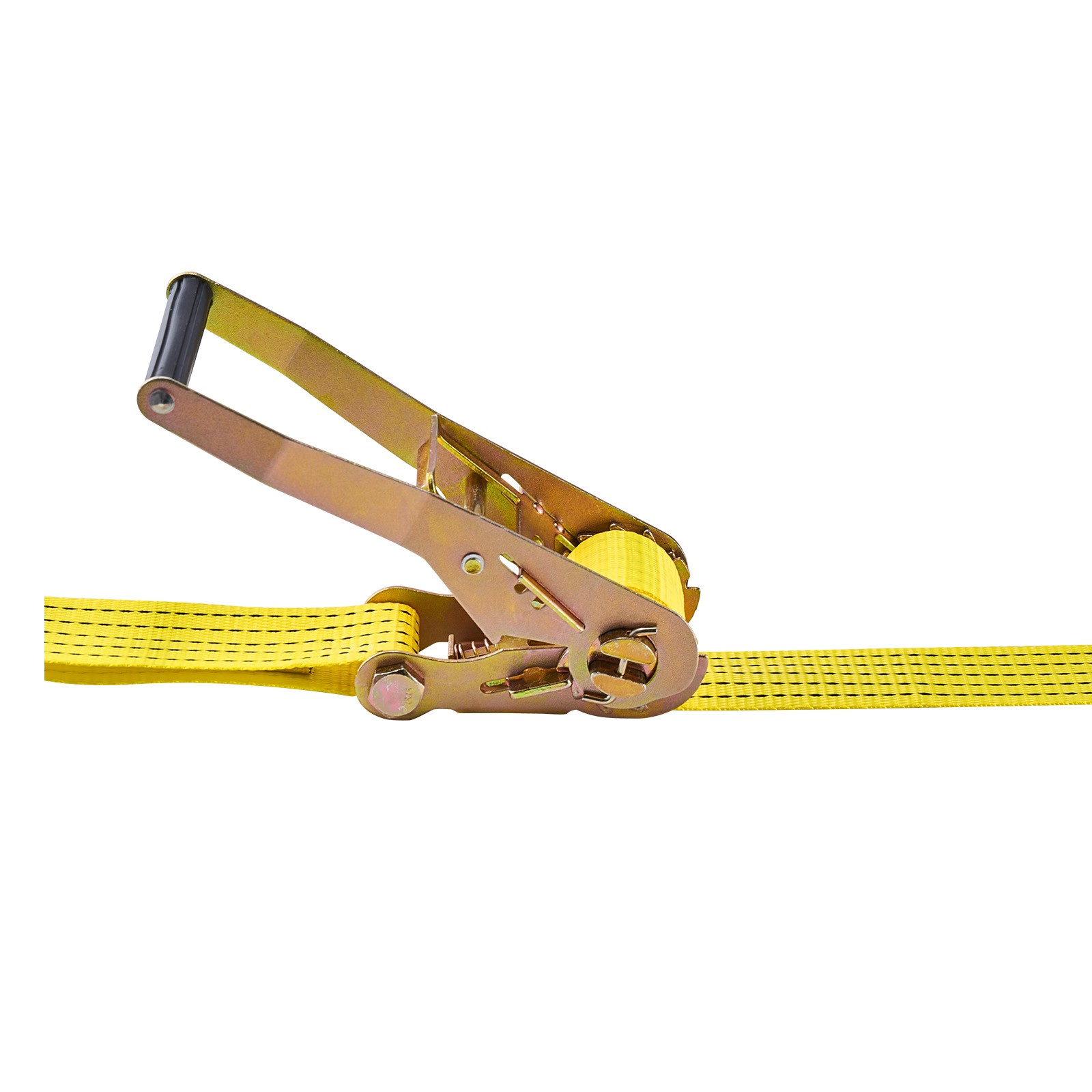 Uimoso 6 Pack Ratchet Straps 2" x 15' with Double J Hooks, 5000 lbs Capacity
