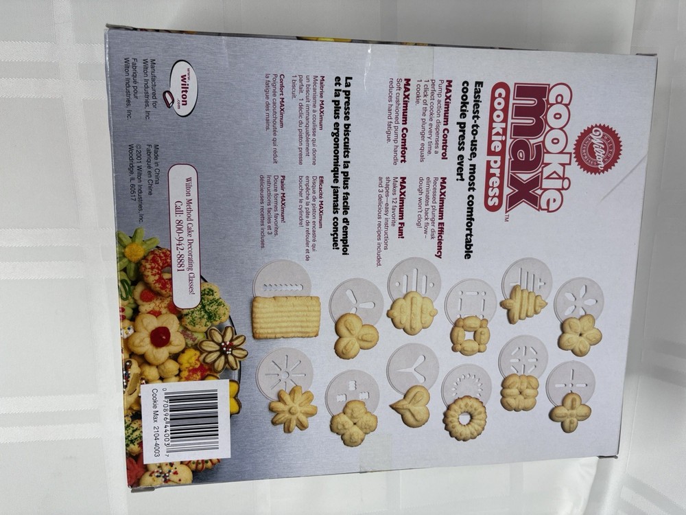 Wilton Cookie Max Cookie Press