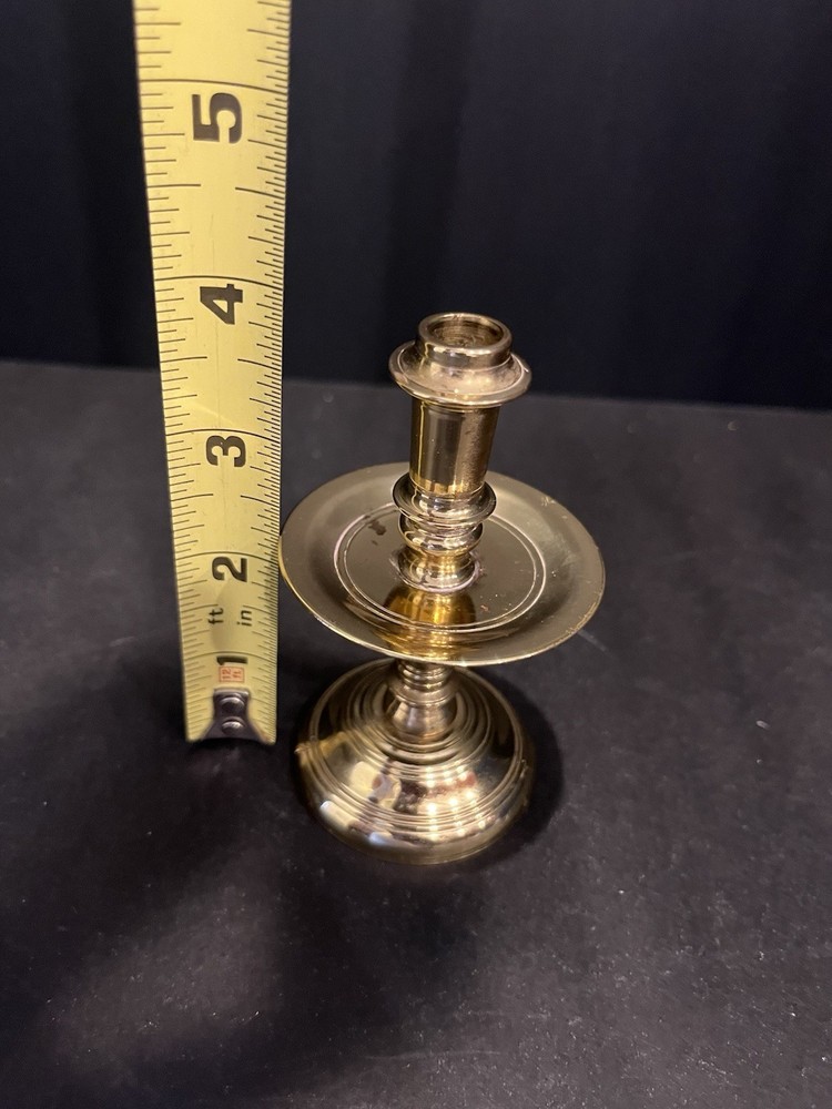 Brass Candlestick 4”