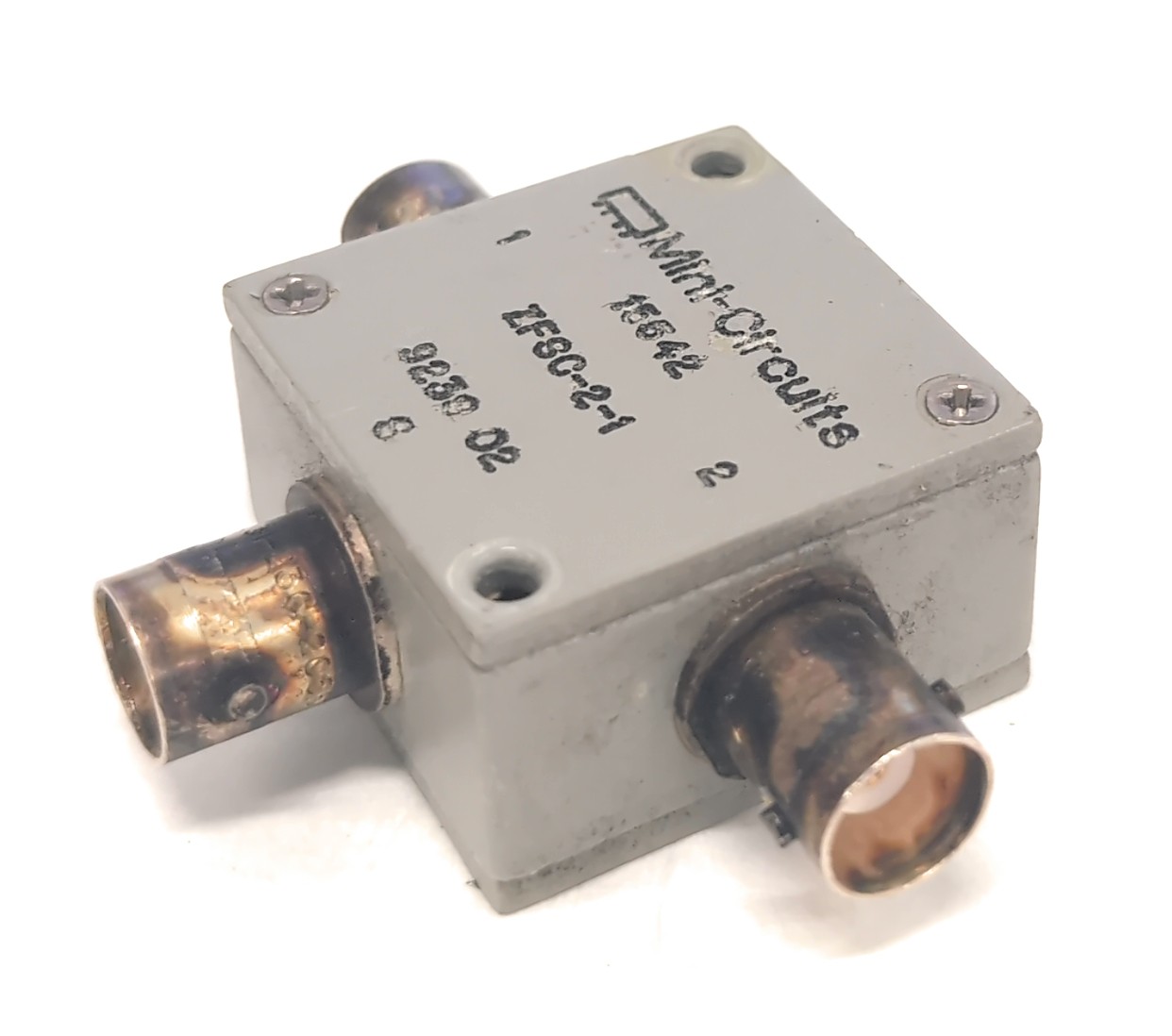 Lot of 3 Mini-Circuits 5 -500 MHz 2-Way BNC Power Splitter/Combiner ZFSC-2-1