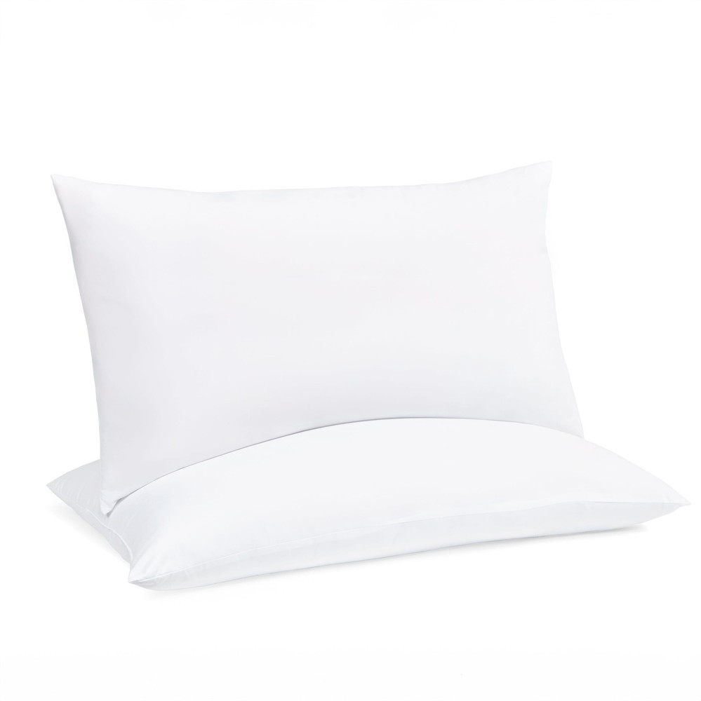 2-Pack Plush Bed Pillows Set Standard/Queen