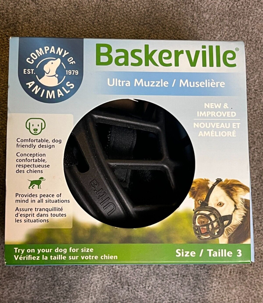 Baskerville Ultra Muzzle Size 3 NWOT