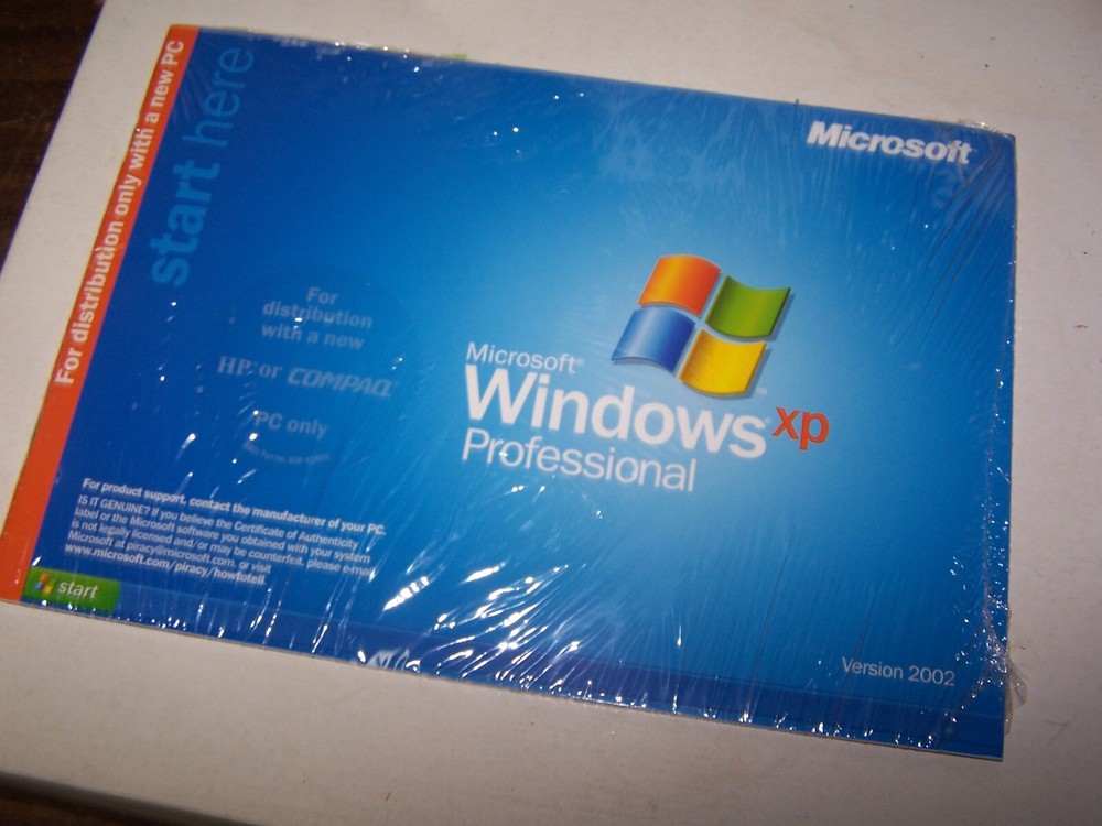 Windows XP SP1 for HP or Compaq