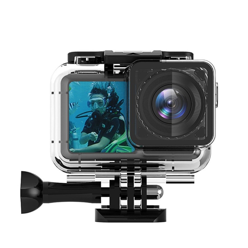 Divings Swimming Camera Waterproof Case Protective Shell for Action 1 Camera