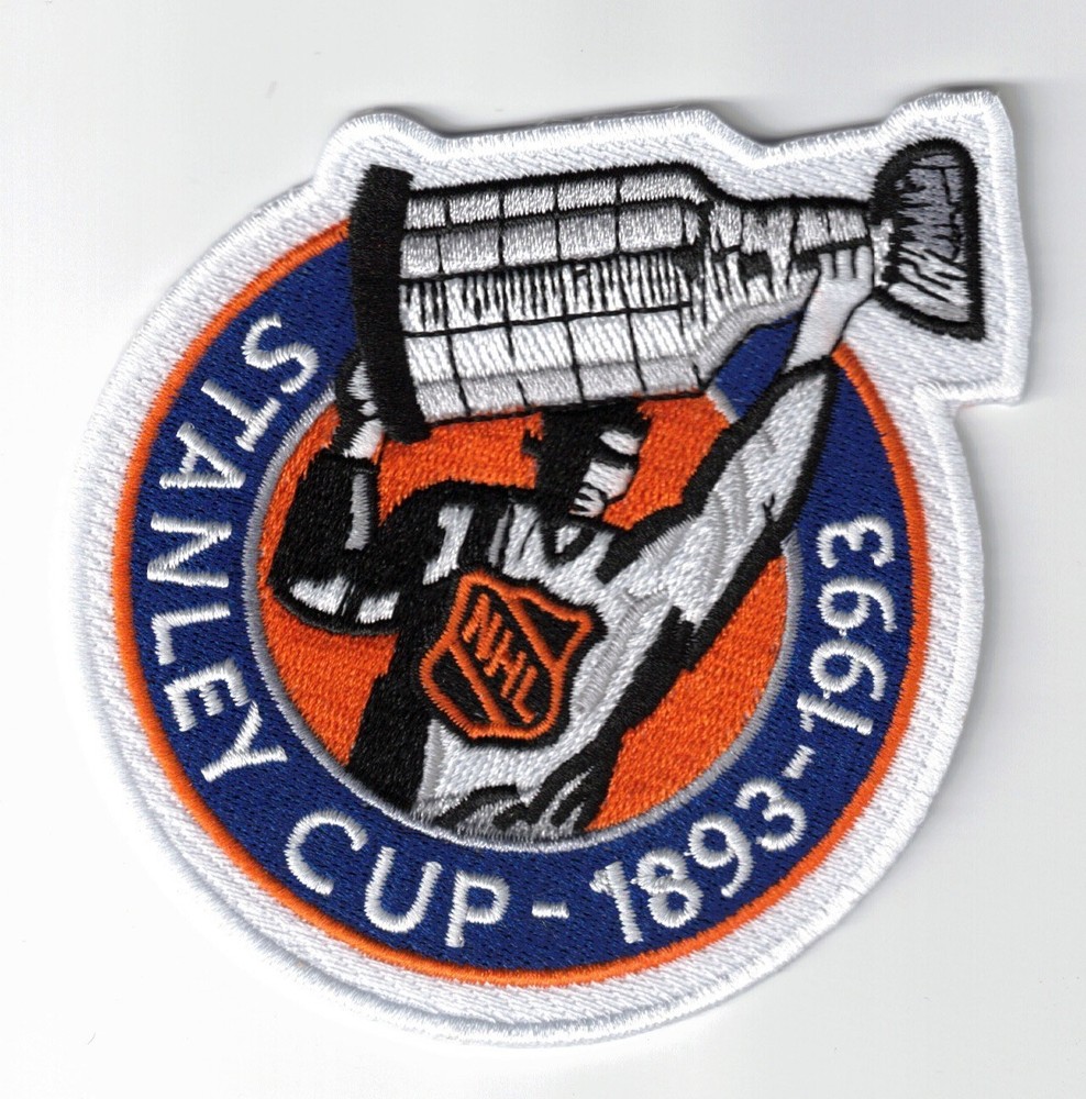 Stanley Cup 100th Anniversary Embroidered Iron / Sew-On Patch